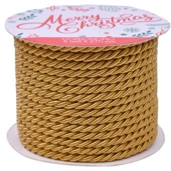 CORDAO DOURADO 5MMX270CM