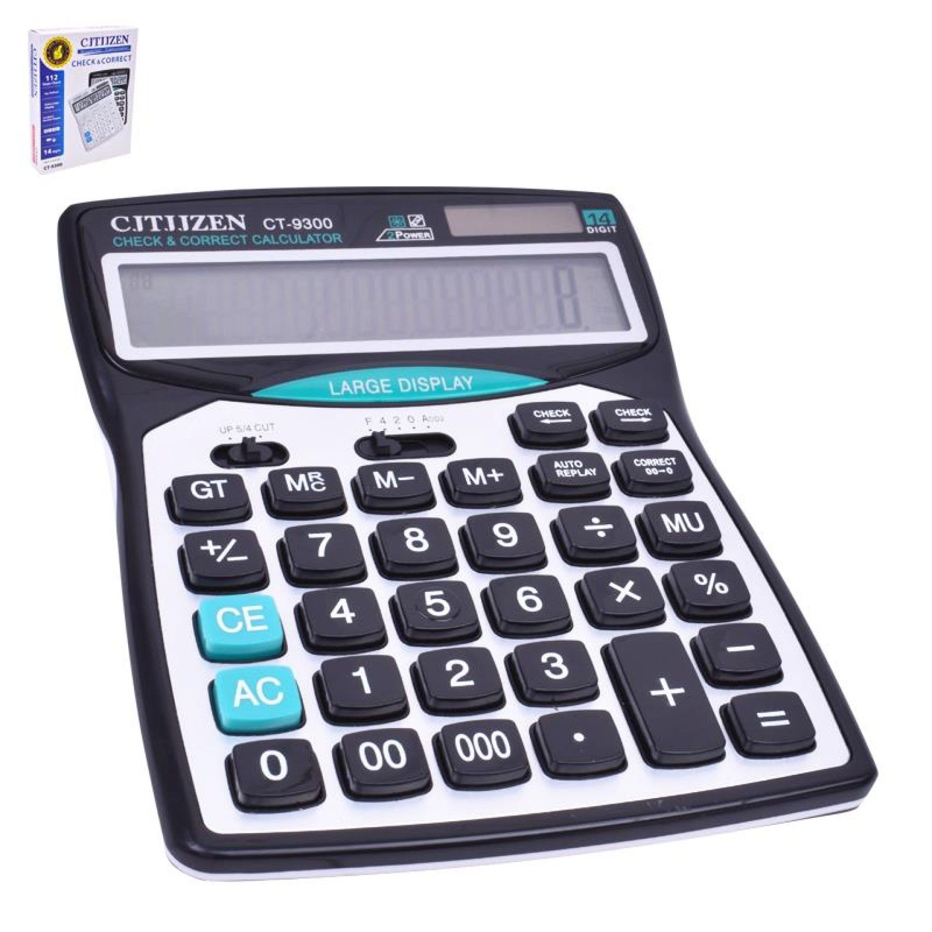 CALCULADORA 14 DIGITOS 1610-047 CX60 CALCULADORA 14 DIGITOS 1610-047 CX60