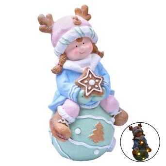 DEC BONECO NATAL C/LUZ 2980-004 CX2