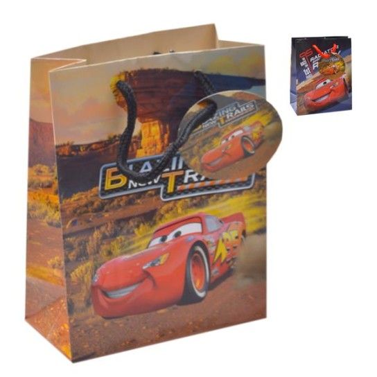 SACO PAPEL CARS 12X15X16