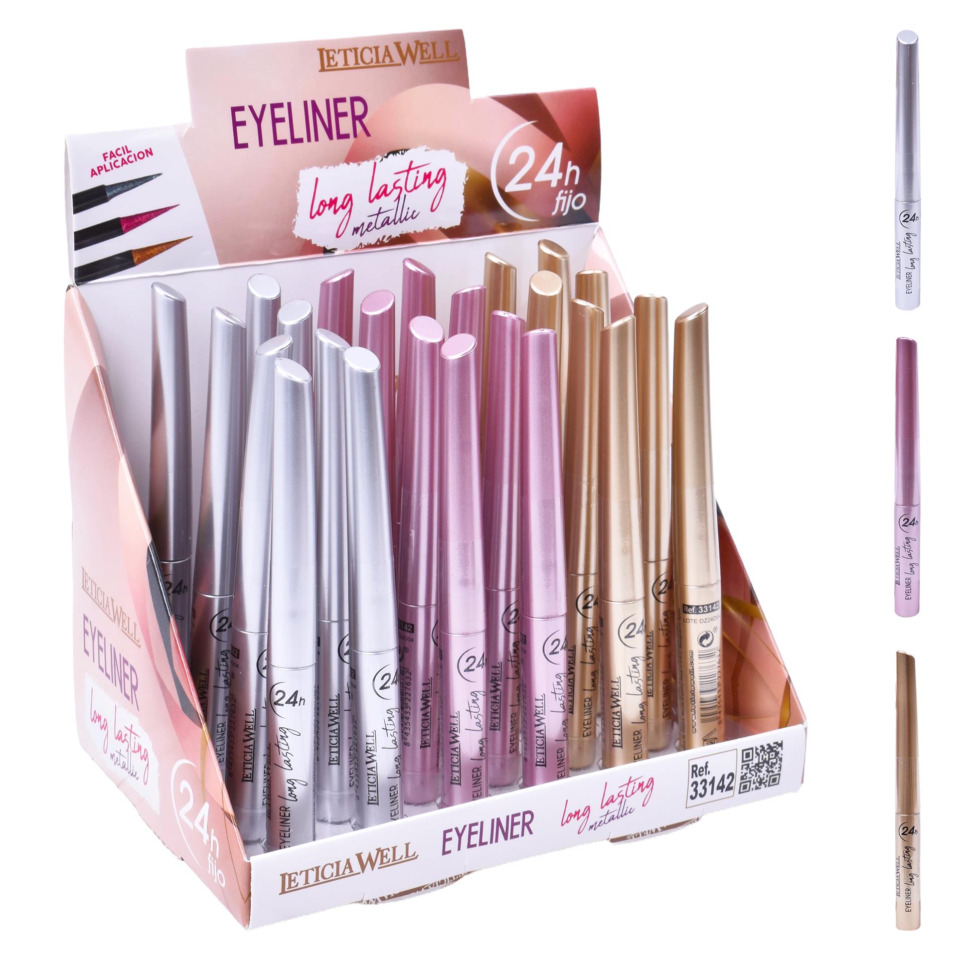 EYELINER METALICO 24H 33142 24UN EYELINER METALICO 24H 33142 24UN