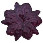 PRATO VIDRO FLOR ROXO CX6 **CONTEM 6** PRATO VIDRO FLOR ROXO CX6 **CONTEM 6**