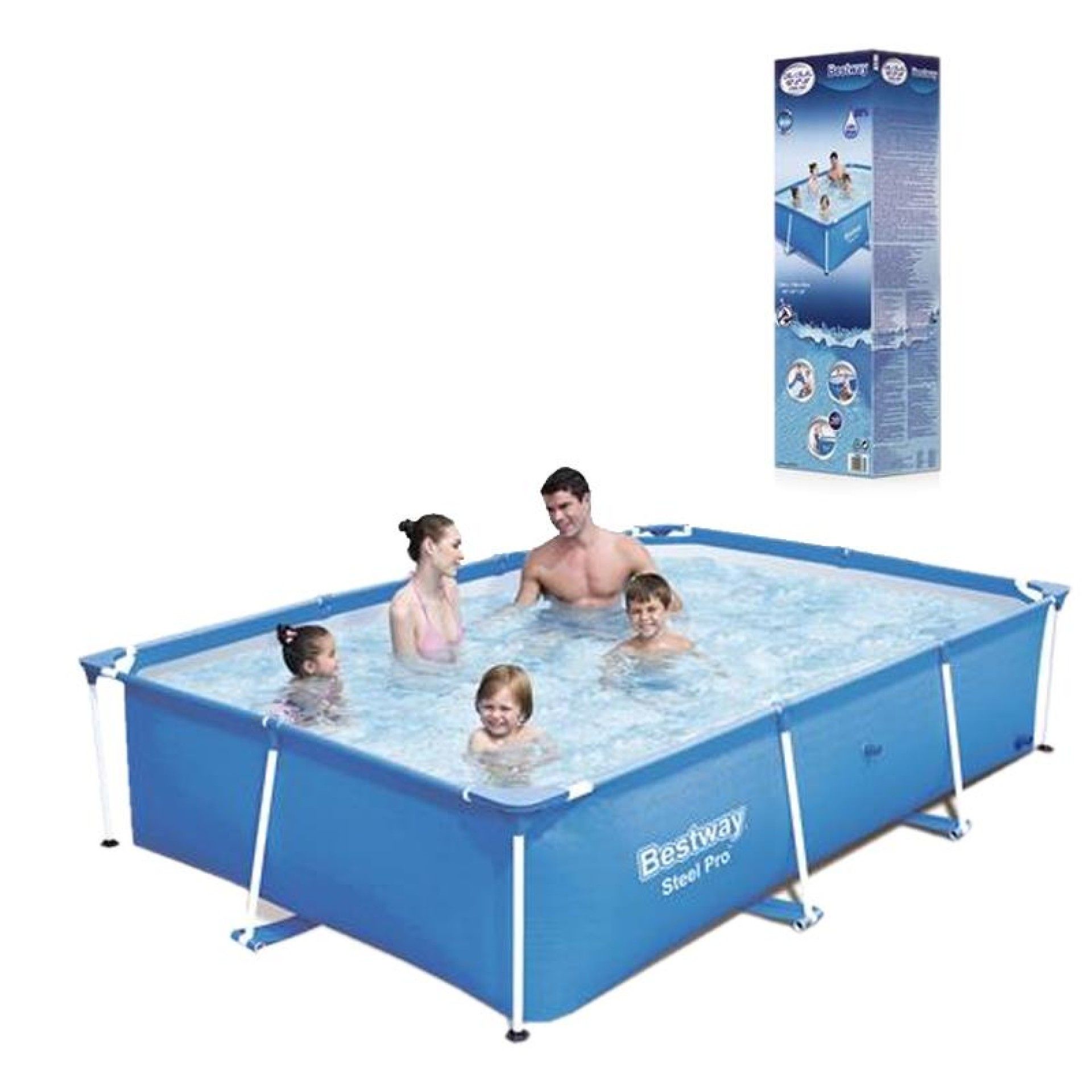 PISCINA INSUFLAVEL 2.59X1.70X61CM 56403 PISCINA INSUFLAVEL 2.59X1.70X61CM 56403