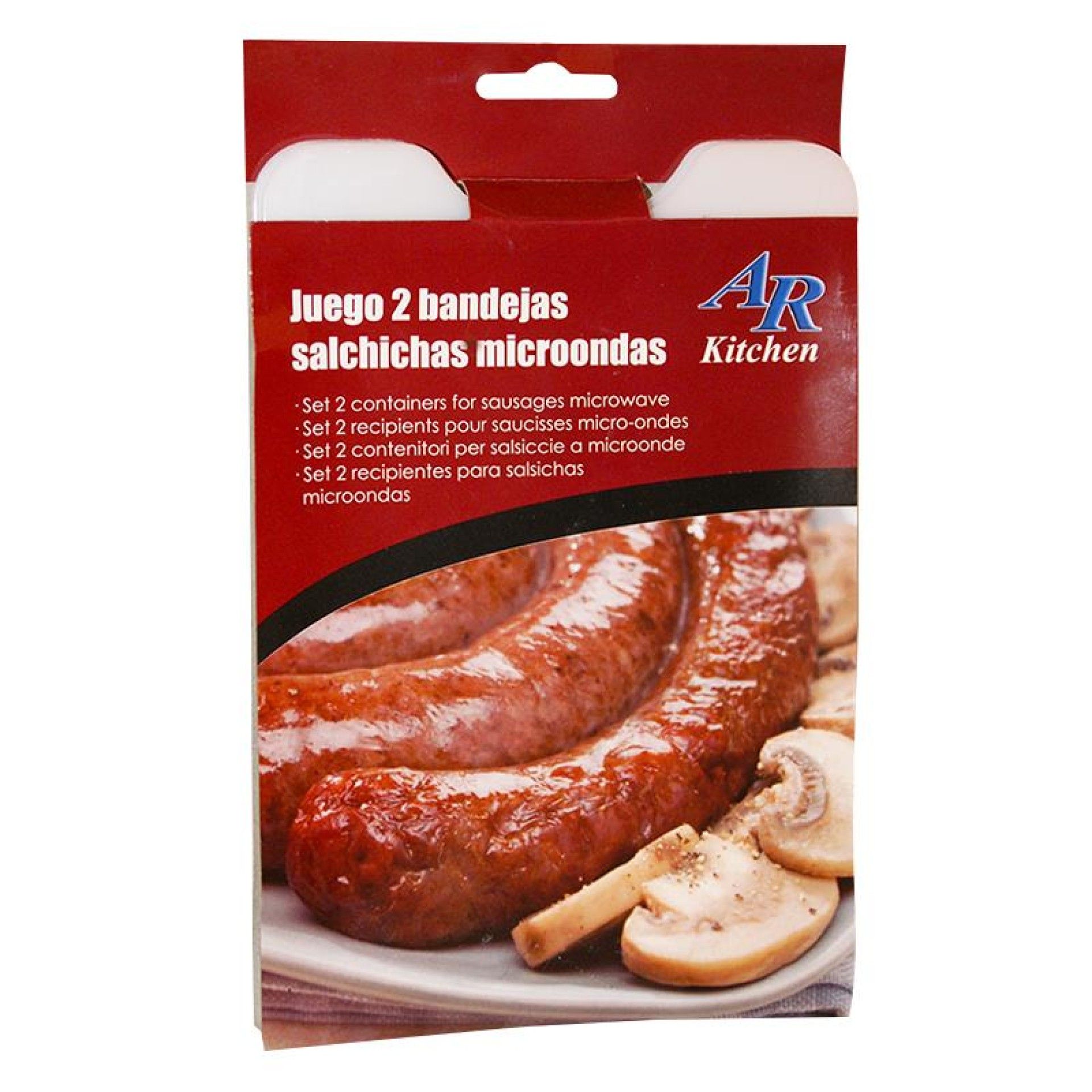 TABULEIRO MICRO P/ SALSICHAS 2UN 11284 CX48 TABULEIRO MICRO P/ SALSICHAS 2UN 11284 CX48