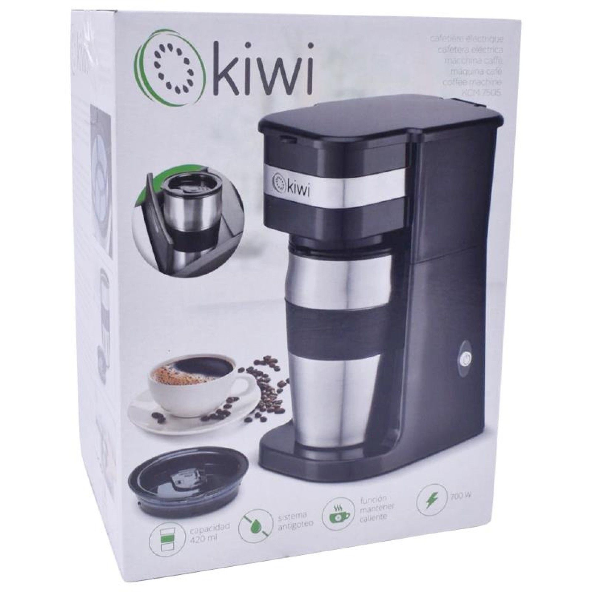 CAFETEIRA ELECTRICA 420ML KCM 7505 CAFETEIRA ELECTRICA 420ML KCM 7505