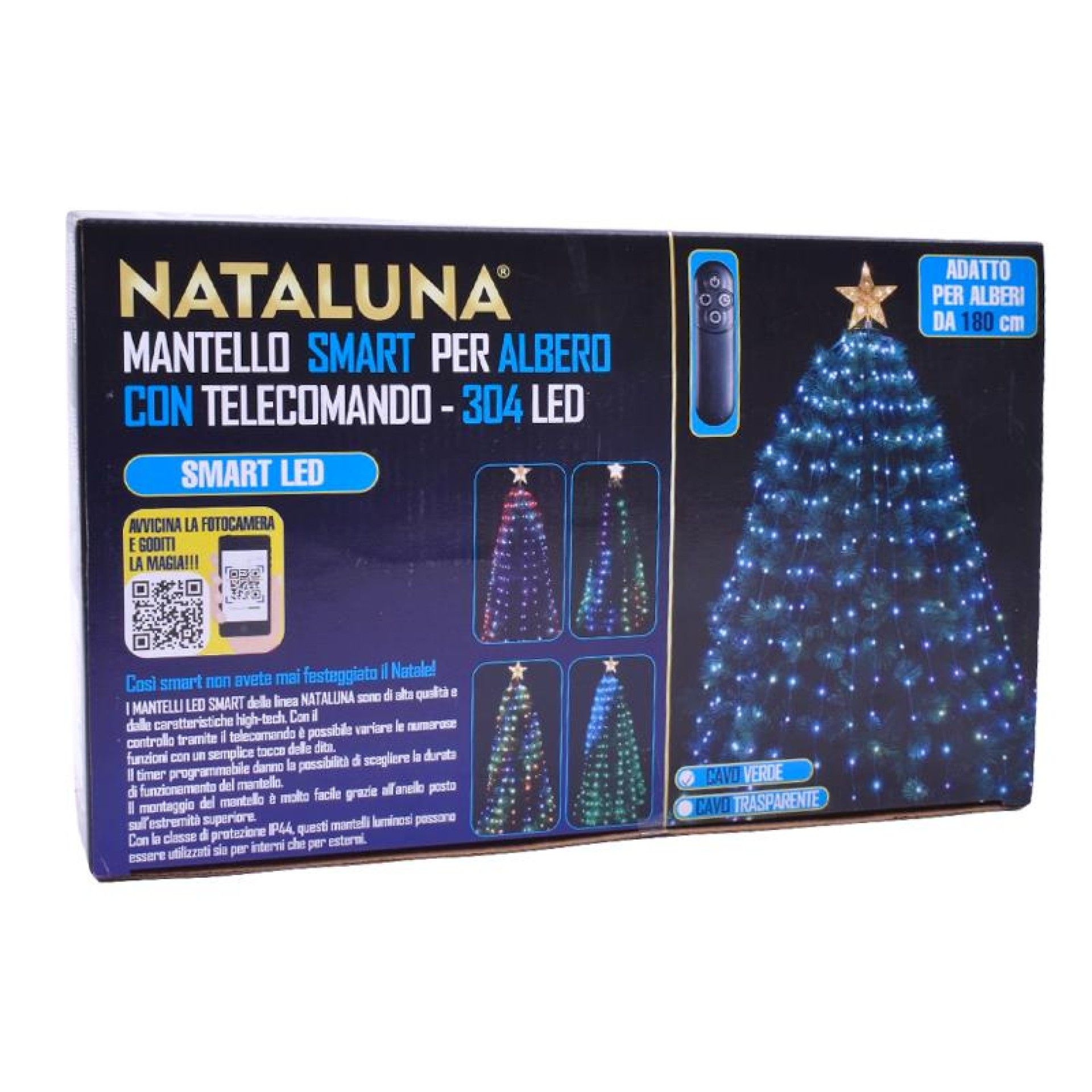 COBERTURA 304LED C/ESTRELA ARV NATAL 180CM COBERTURA 304LED C/ESTRELA ARV NATAL 180CM
