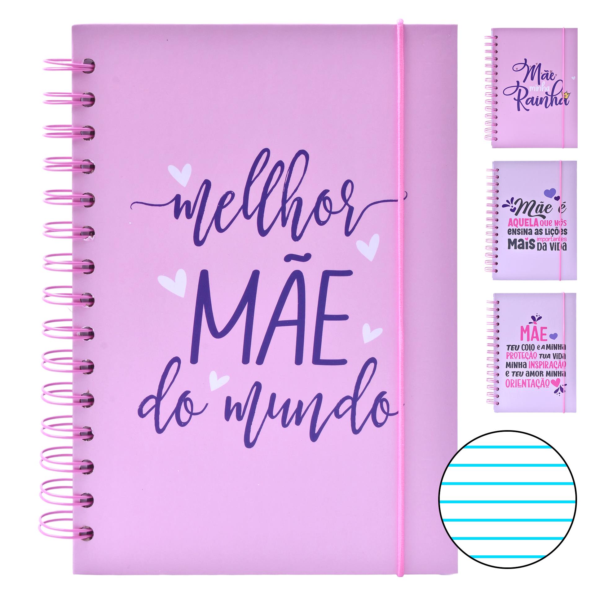 BLOCO NOTAS MAE 2024 A5 2794-001M CX60
