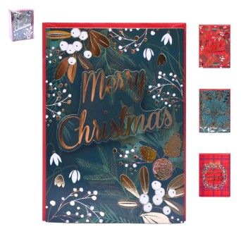 CARTAO NATAL 12X17CM 2915-650 CX288