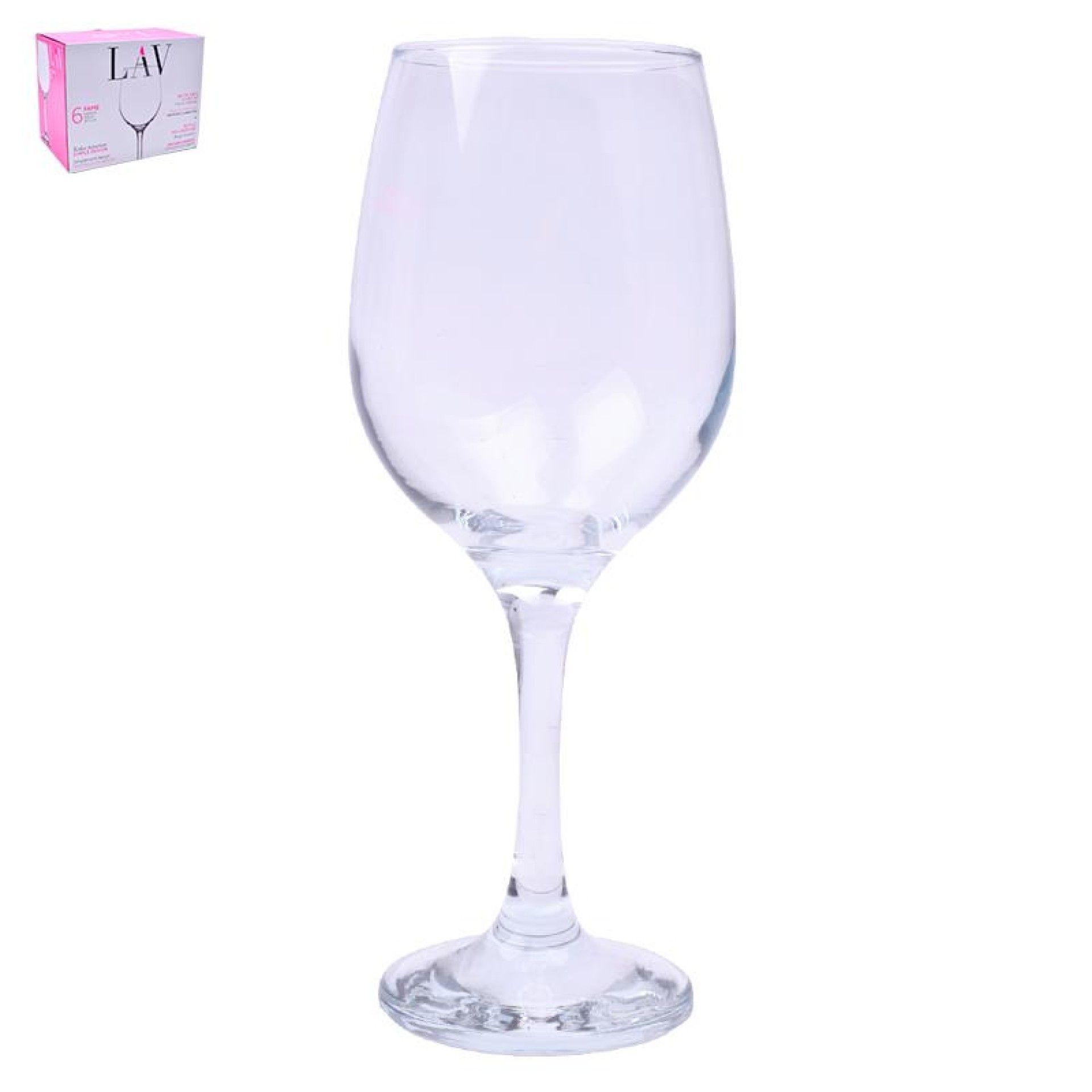 CONJ.6 COPOS VINHO FAME 300CC CONJ.6 COPOS VINHO FAME 300CC