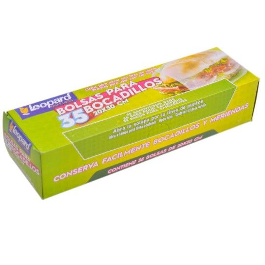 SACO P/SANDES 20X30CM 35UNI