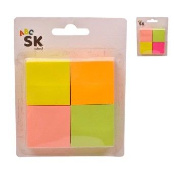 BLOCO NOT 4 UN 100F 7,6X7,6 2687-061