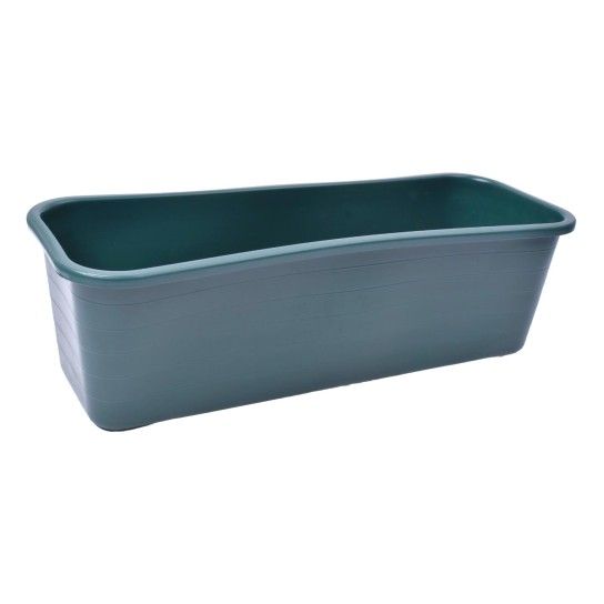 FLOREIRA RETANGULAR PEQ VERDE 49X19X15CM FLOREIRA RETANGULAR PEQ VERDE 49X19X15CM
