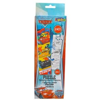 PUZZLE CARS 2EM1 24PS 079582 CX80