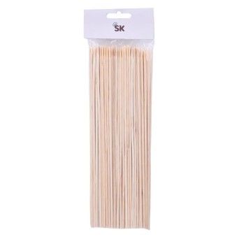 ESPETOS BAMBU 3MM 25CM 100UNID 638-100-3