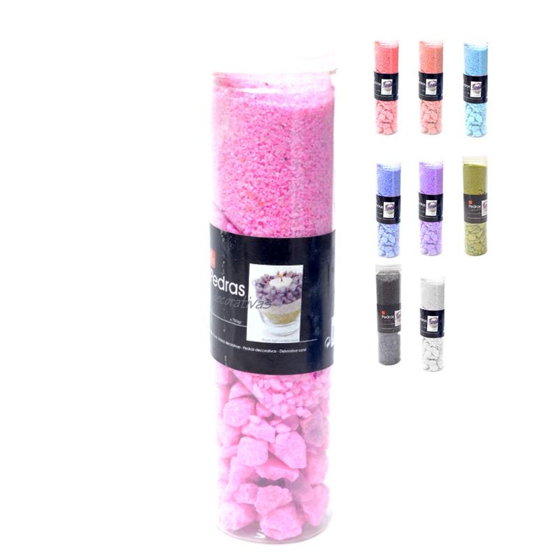 PEDRAS + AREIA DECORATIVA SORT. 700G PEDRAS + AREIA DECORATIVA SORT. 700G