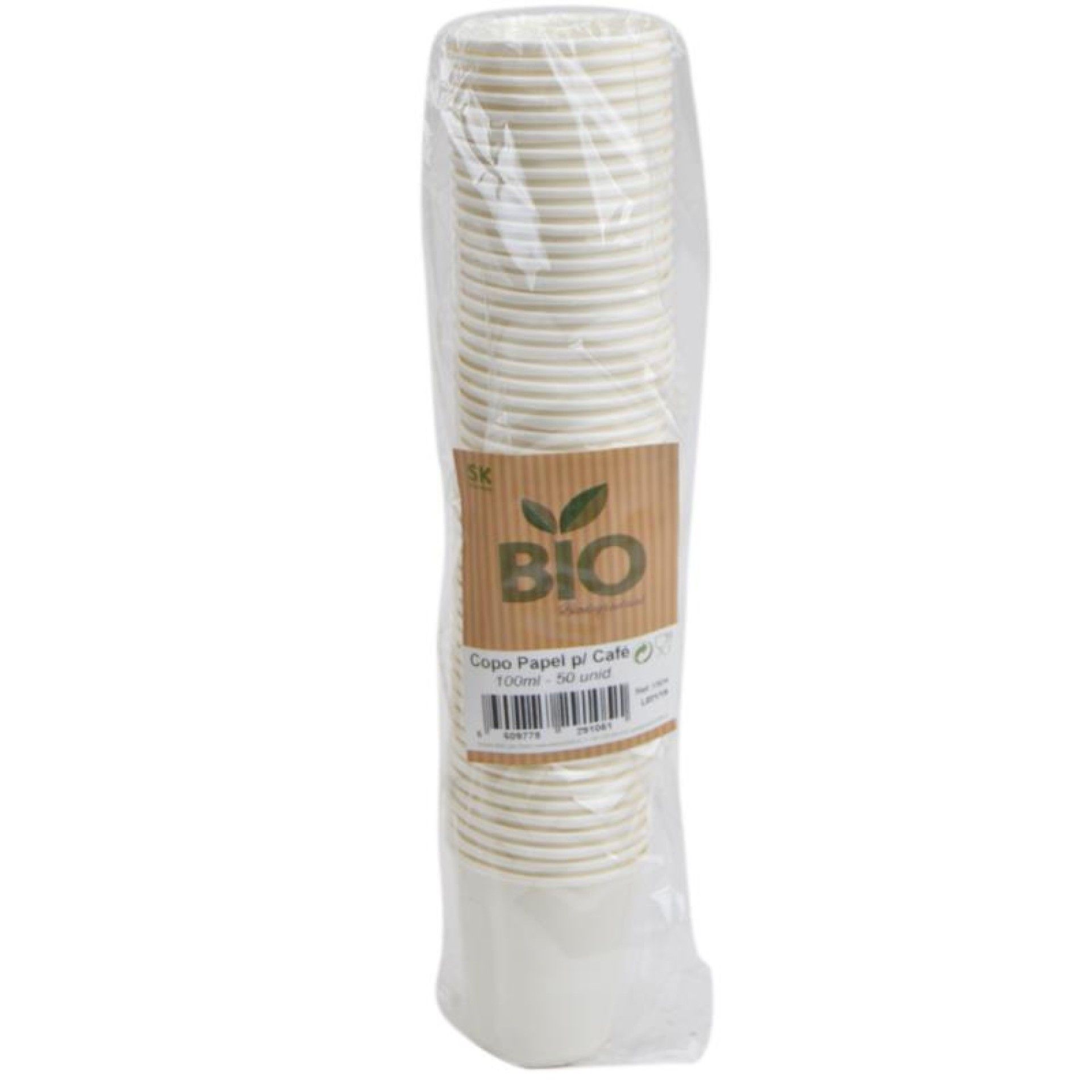 COPO PAPEL BIO CAFE 100ML 1504 COPO PAPEL BIO CAFE 100ML 1504
