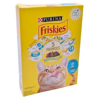 FRISKIES CROQUETES ATUM/VERD 400G CX20