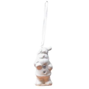 PENDURANTE PAI NATAL PORCELANA