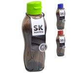 Garrafa Plastico C/ Tampa 600 Ml 6,4x21 Cm