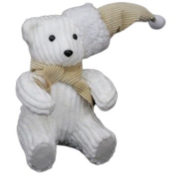 URSO C/ GORRO+CACHECOL 23CM 4068663M LUNA