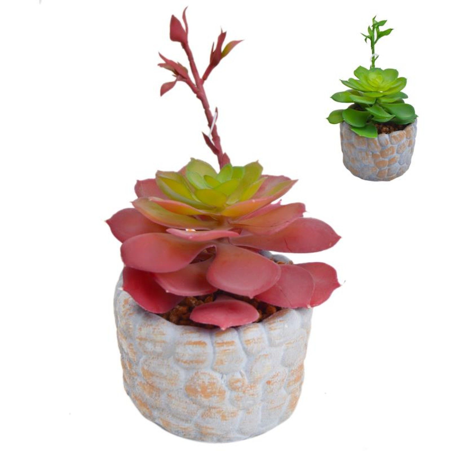VASO C/PLANTA ARTIFICIAL 2438-105 VASO C/PLANTA ARTIFICIAL 2438-105