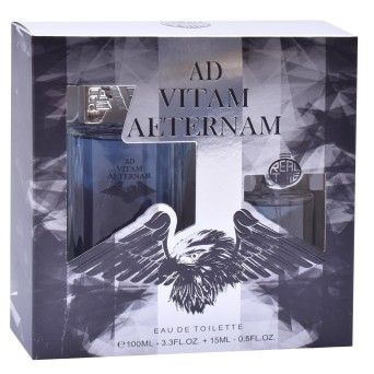 AD VITAM MAN EDT 100ML+15ML