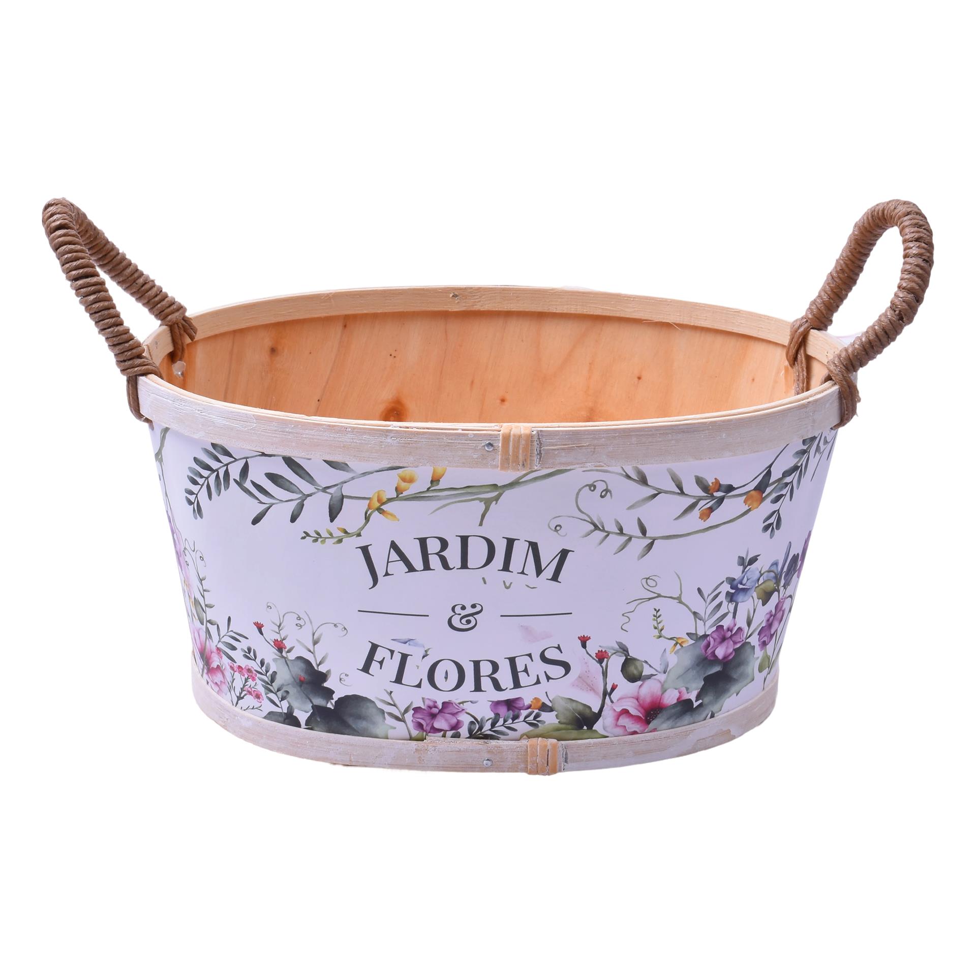 VASO MADEIRA 22X18X11 164-12A CX80 VASO MADEIRA 22X18X11 164-12A CX80