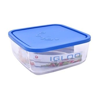 TAA VIDRO C/ TAMPA QDR IGLOO 15CM
