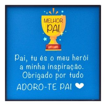 QUADRO DIA DO PAI 203-085-PB CX72