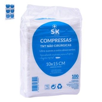 COMPRESSA NAO CIRURGICA 10X15CM