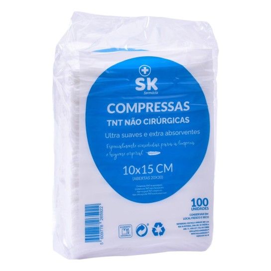 COMPRESSA NAO CIRURGICA 10X15CM COMPRESSA NAO CIRURGICA 10X15CM
