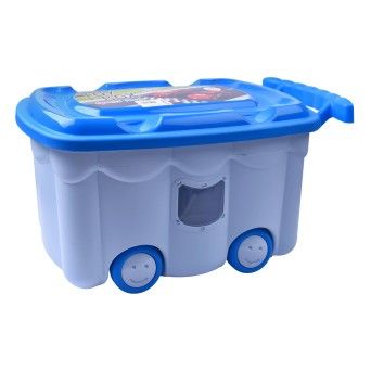 CAIXA P/BRINQ 50L AZUL 0105-58 CX4