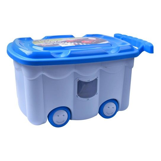 CAIXA P/BRINQ 50L AZUL 0105-58 CX4