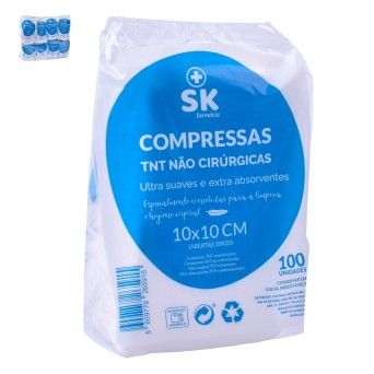 COMPRESSA NAO CIRURGICA 10X10CM