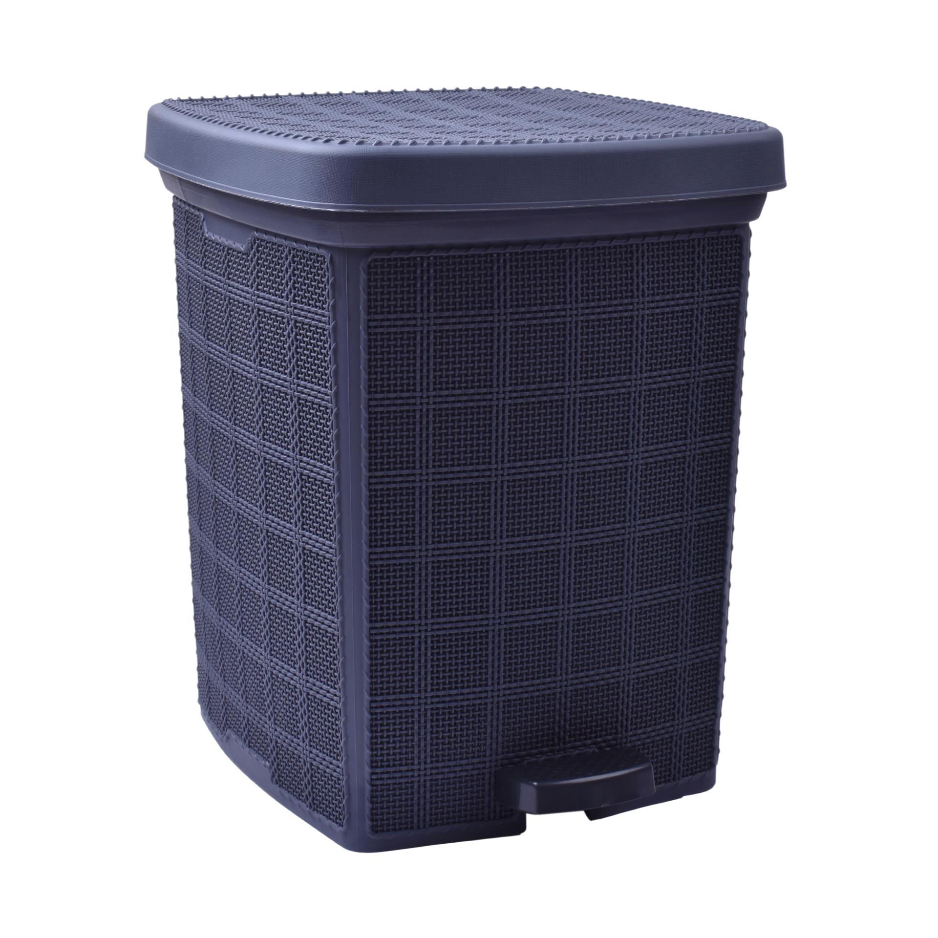 BALDE LIXO C/PEDAL 12L CINZA 0105-09 CX4 BALDE LIXO C/PEDAL 12L CINZA 0105-09 CX4