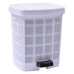 BALDE LIXO C/PEDAL 6L BRANCO 0105-04 CX8 BALDE LIXO C/PEDAL 6L BRANCO 0105-04 CX8