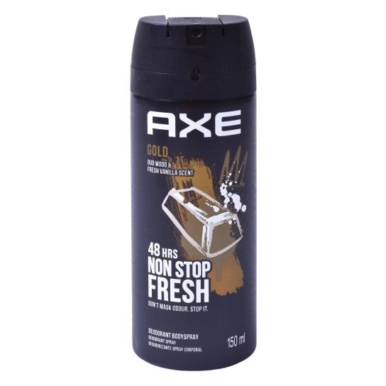AXE DEO SPRAY GOLD 150ML AXE DEO SPRAY GOLD 150ML