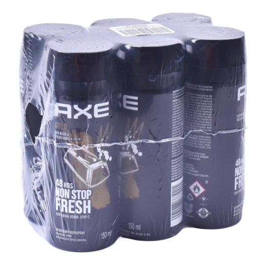 AXE DEO SPRAY GOLD 150ML AXE DEO SPRAY GOLD 150ML