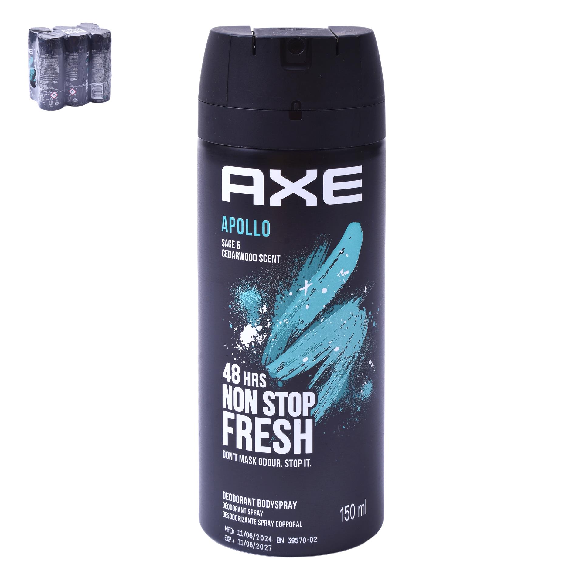 AXE DEO SPRAY APOLLO 150ML AXE DEO SPRAY APOLLO 150ML
