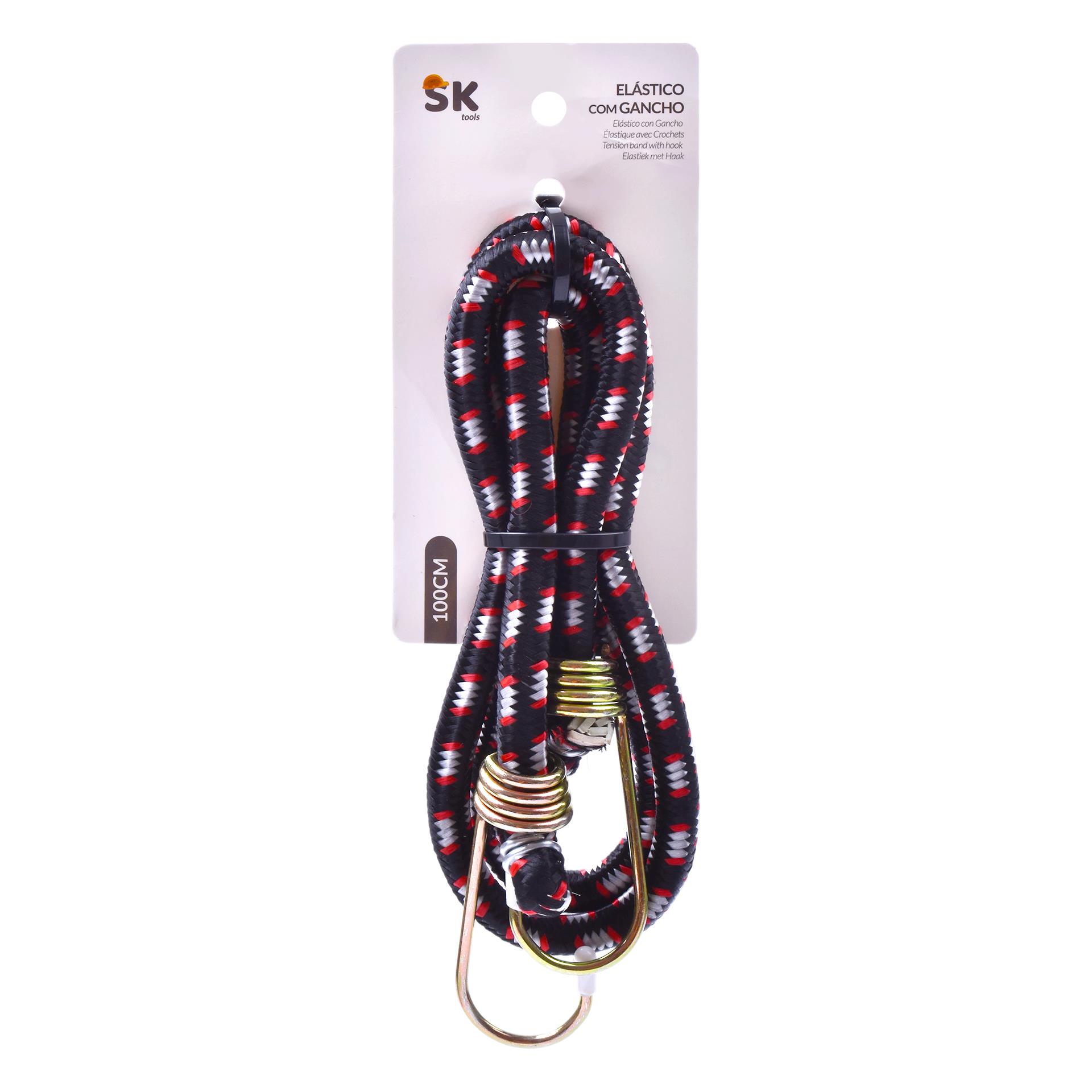ELASTICO C/GANCHO 1M SKPA-837-372 CX30 ELASTICO C/GANCHO 1M SKPA-837-372 CX30