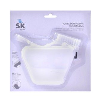 PORTA DENTADURA+ESCOVA SKPA-837-334 CX24