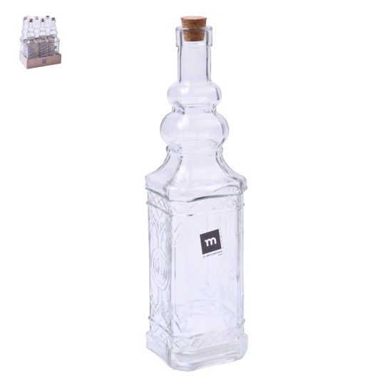GARRAFA C/TAMPA CORTIA 750ML CX24