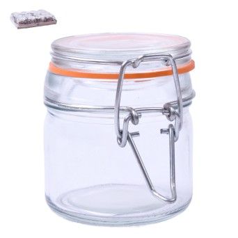 FRASCO VIDRO HERMETICO 100ML CX48