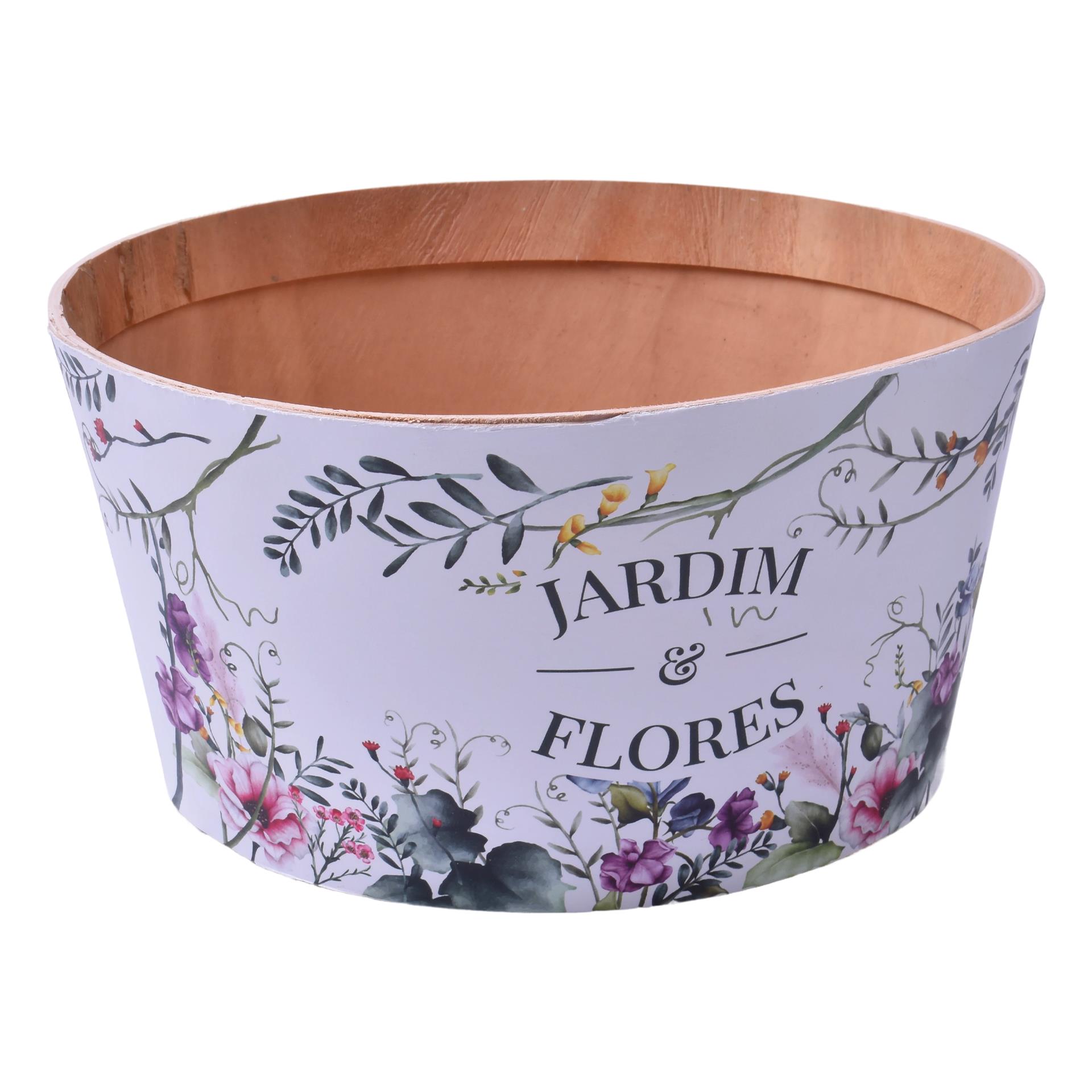 VASO MADEIRA 23X23X12 164-09A CX80 VASO MADEIRA 23X23X12 164-09A CX80