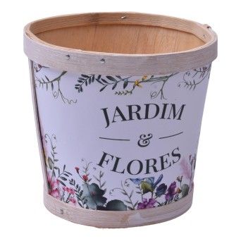VASO MADEIRA 12,5X12,5X11 164-04A CX48