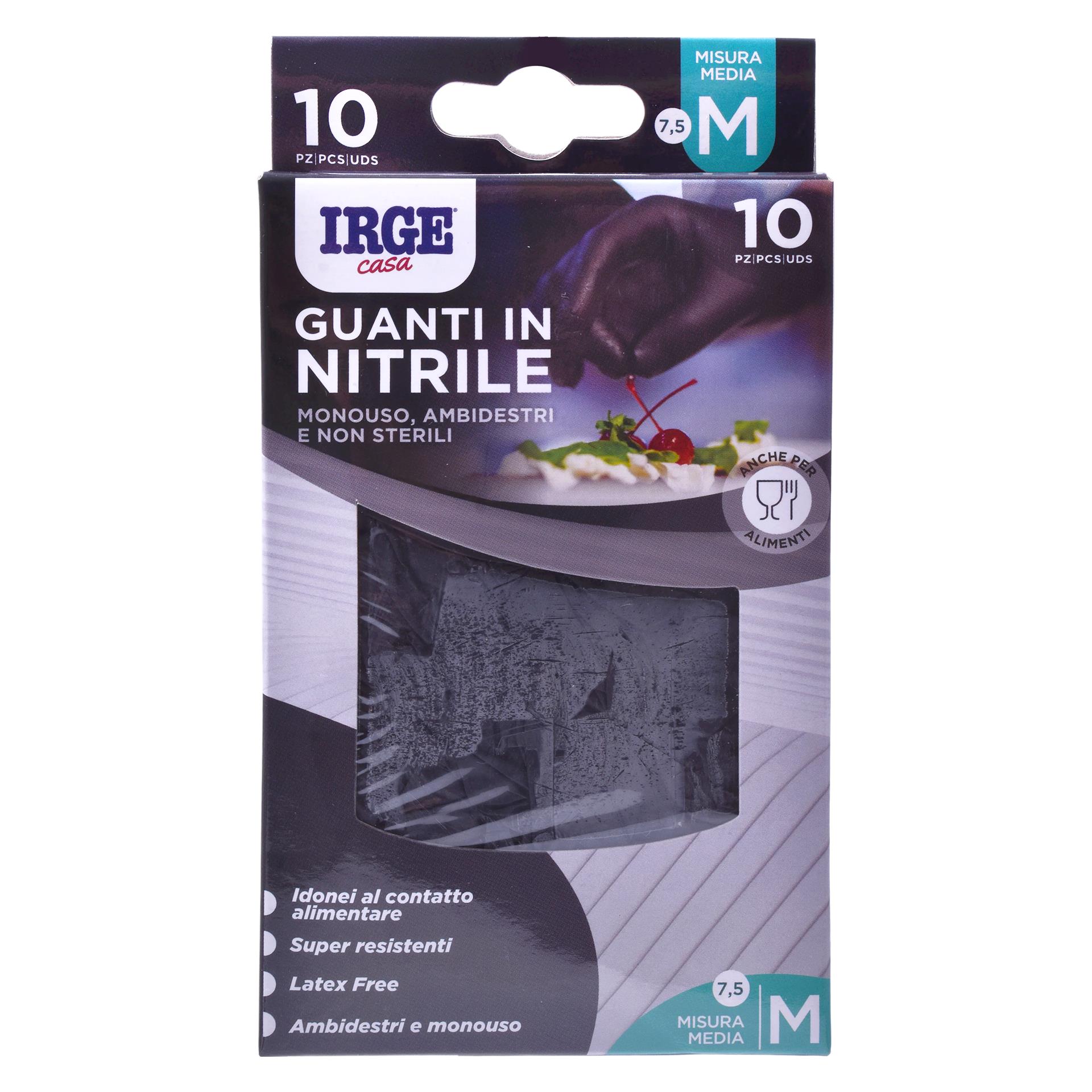 LUVAS NITR PRETO M 10UN FARMALINE CX24 LUVAS NITR PRETO M 10UN FARMALINE CX24