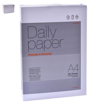 PAPEL FOTOCOPIA DAILY PAPER A4 75G 5UND