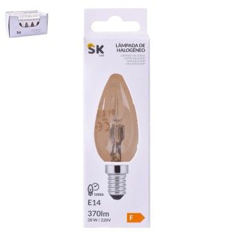 LAMPADA C35 220V 28W E-14 0253-01 CX96