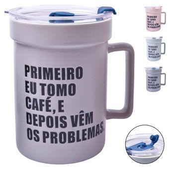CANECA C/TAMPA 400ML 0257-09 CX36