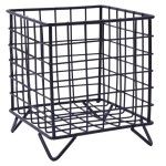 CESTO METAL 13.5X13.5X16CM 3044-055 CESTO METAL 13.5X13.5X16CM 3044-055